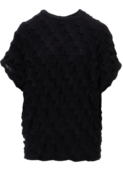 HARD TWIST JACQUARD PULLOVER
