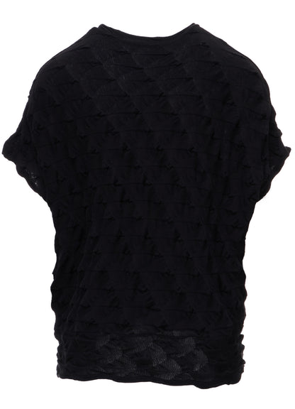 HARD TWIST JACQUARD PULLOVER