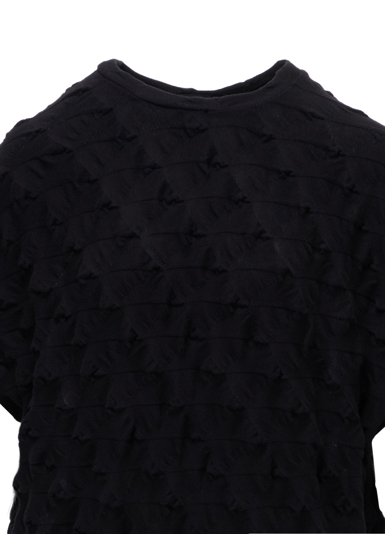 HARD TWIST JACQUARD PULLOVER