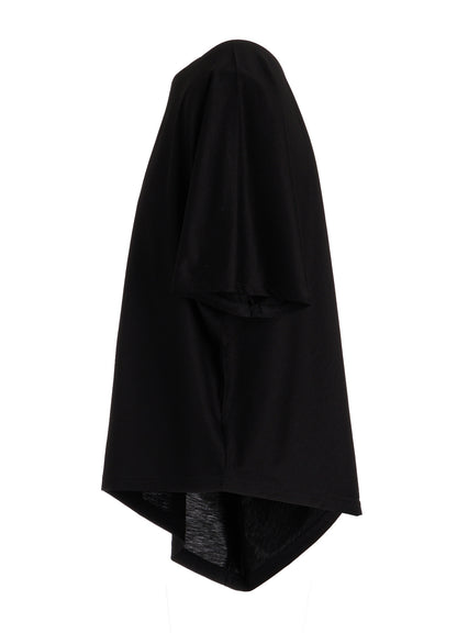 TENCEL COTTON JERSEY ASYMMETRIC PULLOVER