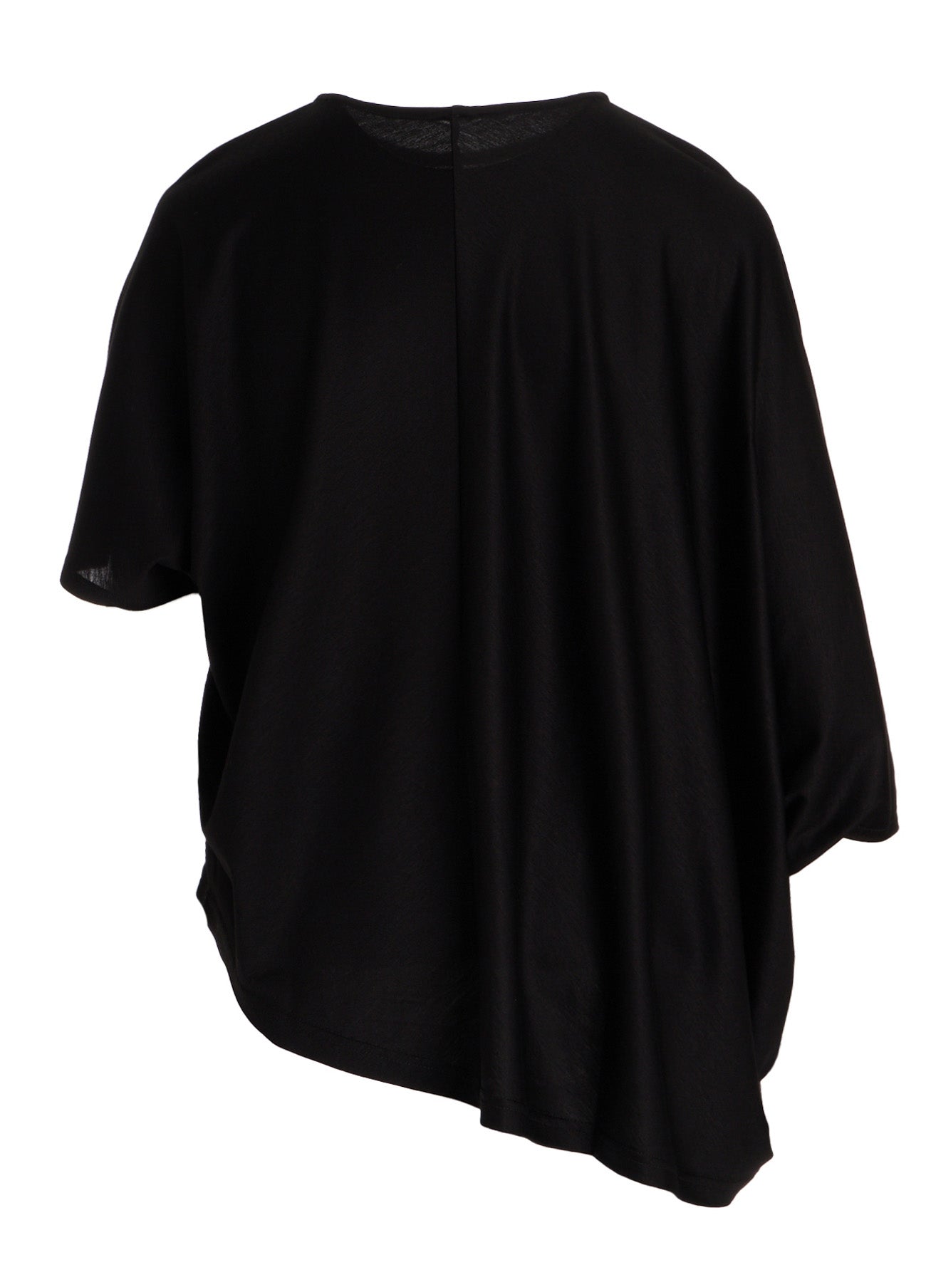 TENCEL COTTON JERSEY ASYMMETRIC PULLOVER