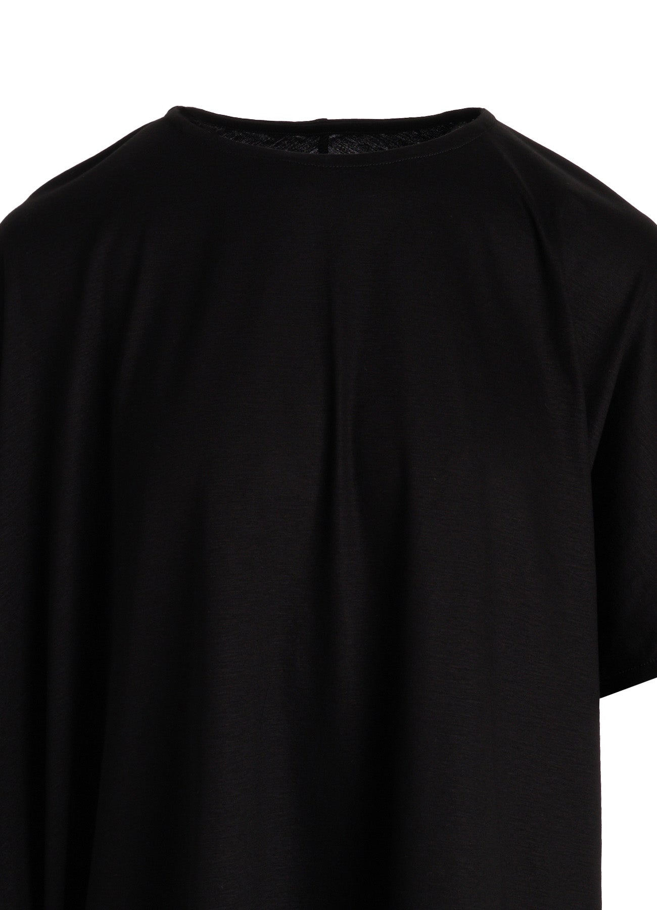 TENCEL COTTON JERSEY ASYMMETRIC PULLOVER