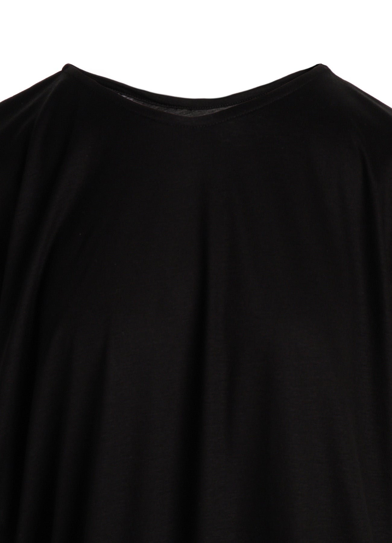 TENCEL COTTON JERSEY ASYMMETRIC HEM VEST