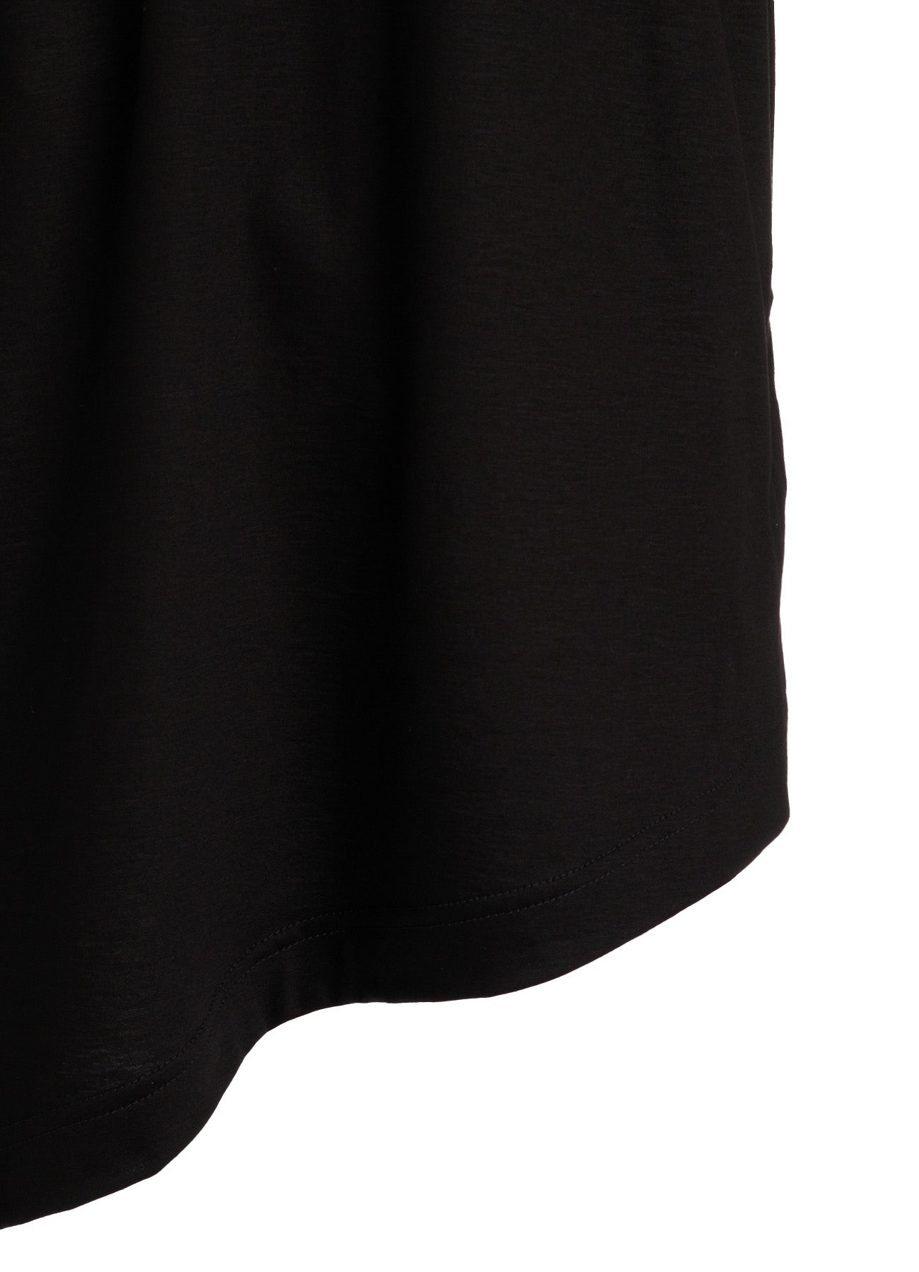 TENCEL COTTON JERSEY ASYMMETRIC HEM VEST
