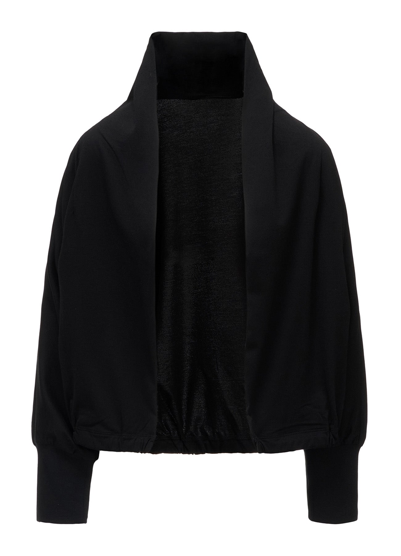 LONG STAPLE COTTON JERSEY CARDIGAN
