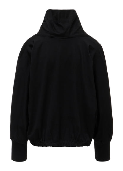 LONG STAPLE COTTON JERSEY CARDIGAN