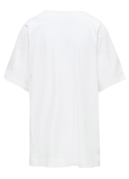 LONG STAPLE COTTON JERSEY HALF SLEEVE TUNIC