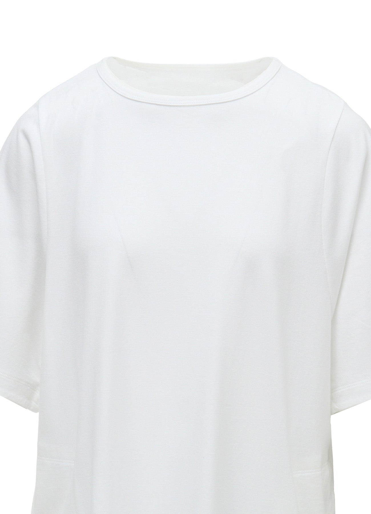 LONG STAPLE COTTON JERSEY HALF SLEEVE TUNIC
