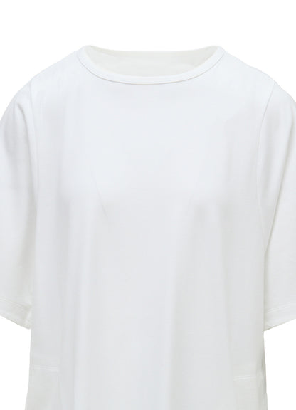 LONG STAPLE COTTON JERSEY HALF SLEEVE TUNIC