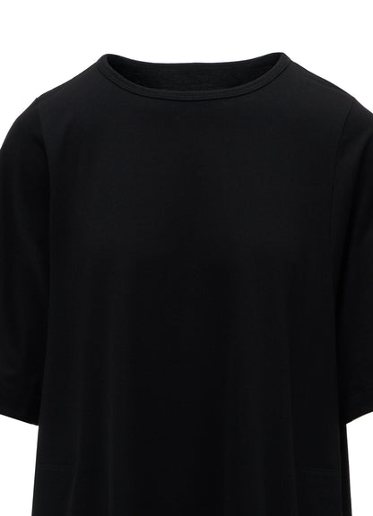 LONG STAPLE COTTON JERSEY HALF SLEEVE TUNIC