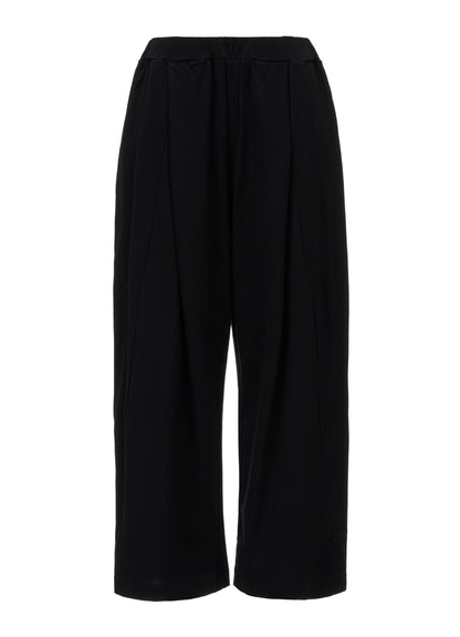 LONG STAPLE COTTON JERSEY FRONT TUCK 4/5 LENGTH PANTS