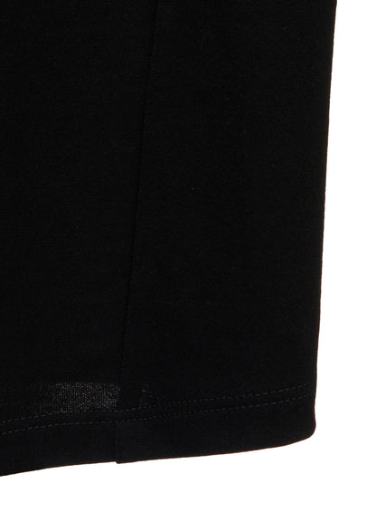 LONG STAPLE COTTON JERSEY SLIT NECK ONE PIECE