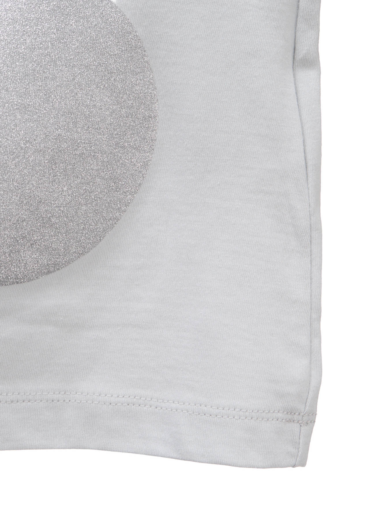 COTTON JERSEY DOT PRINT T-SHIRT