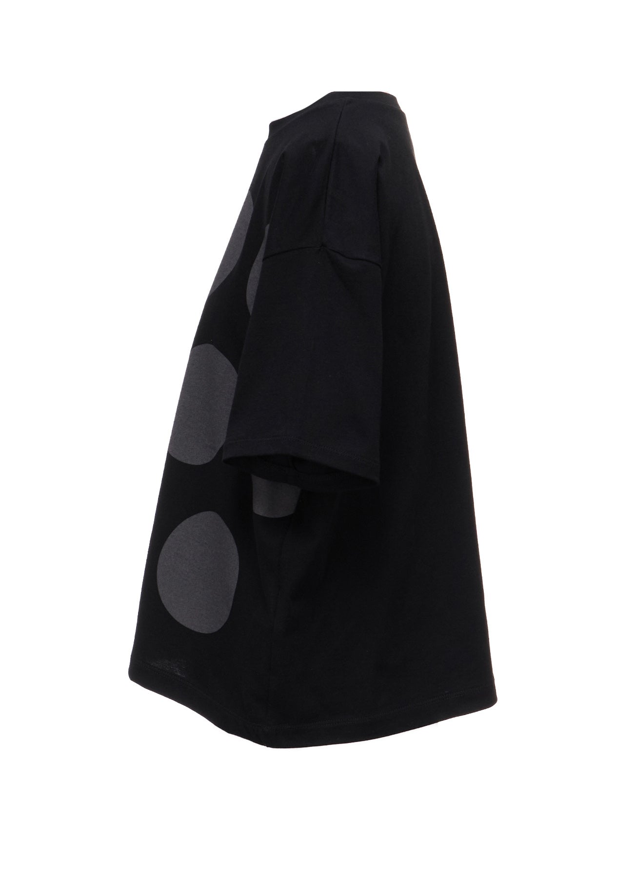 COTTON JERSEY DOT PRINT T-SHIRT