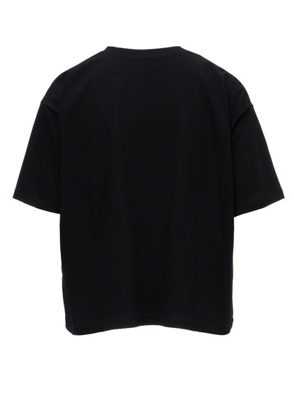 COTTON JERSEY DOT PRINT T-SHIRT
