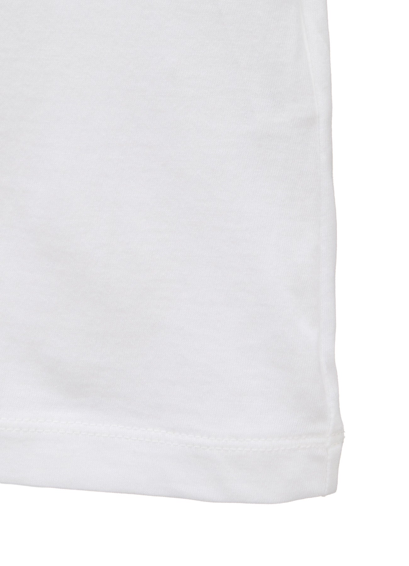 COTTON JERSEY HOUNDSTOOTH PRINT T-SHIRT
