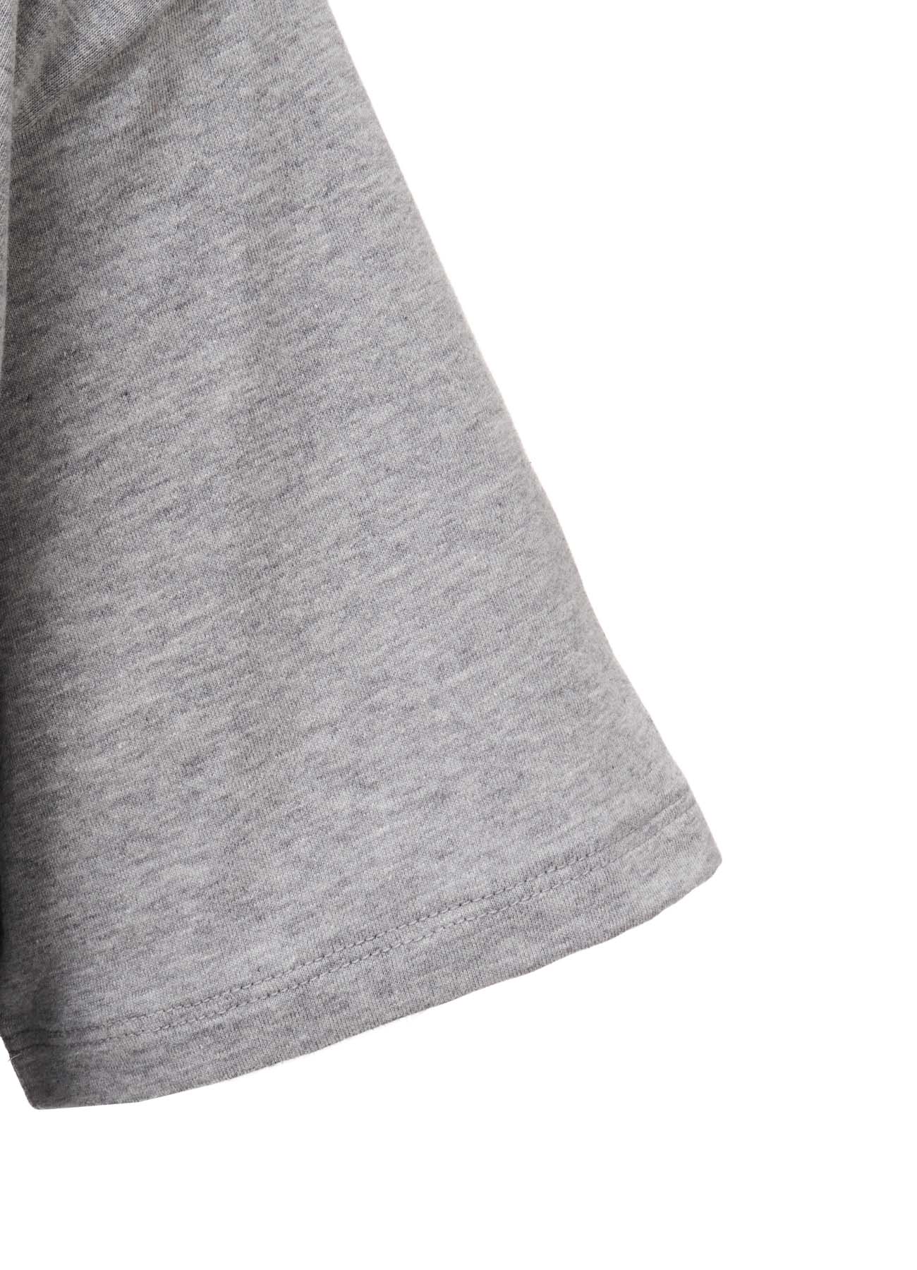 COTTON JERSEY HOUNDSTOOTH PRINT T-SHIRT