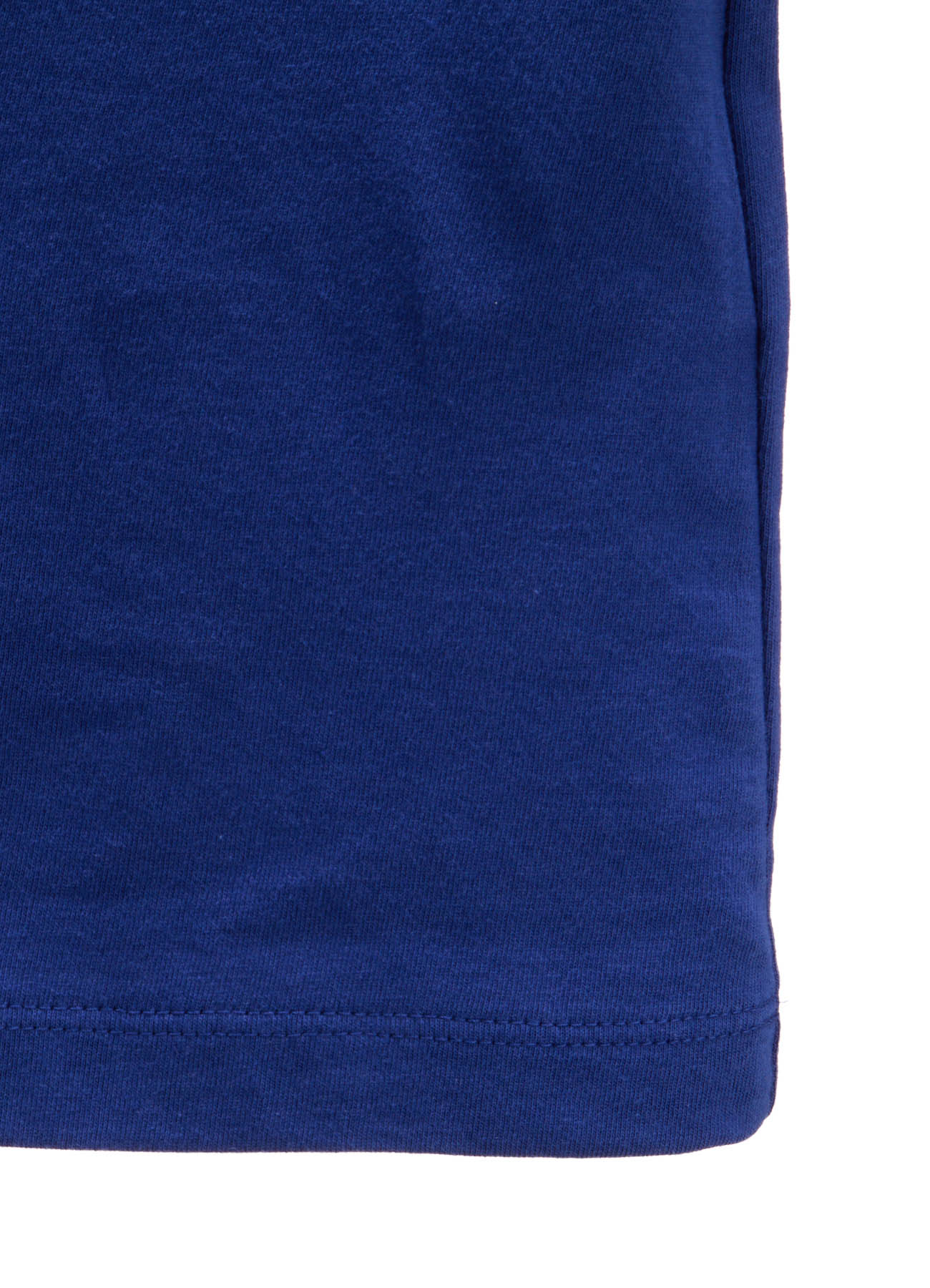 COTTON JERSEY HOUNDSTOOTH PRINT T-SHIRT