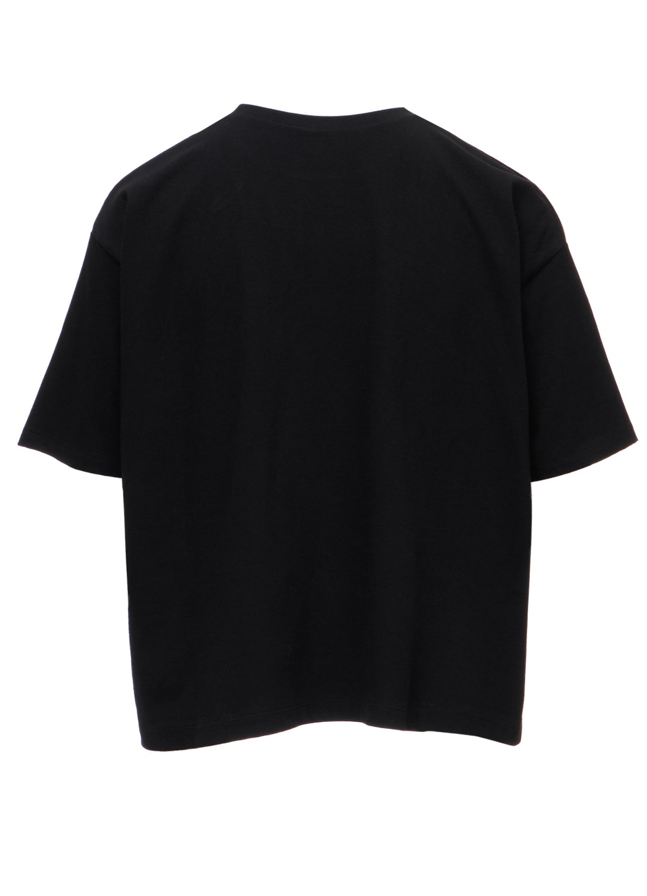 COTTON JERSEY HOUNDSTOOTH PRINT T-SHIRT
