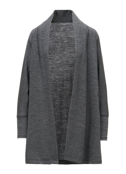 WASHABLE WOOL JERSEY CARDIGAN
