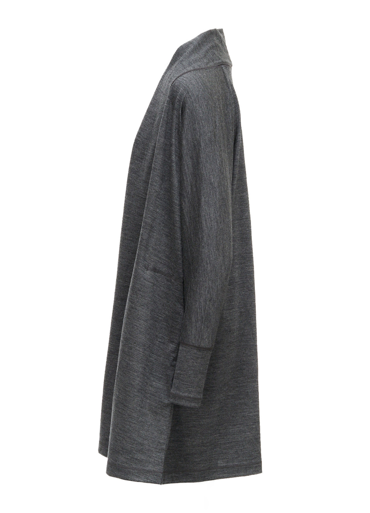 WASHABLE WOOL JERSEY CARDIGAN