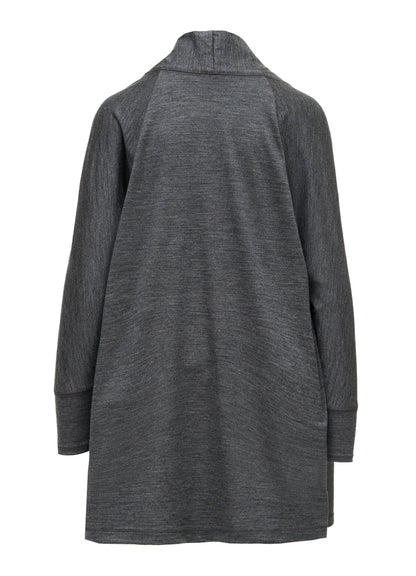 WASHABLE WOOL JERSEY CARDIGAN