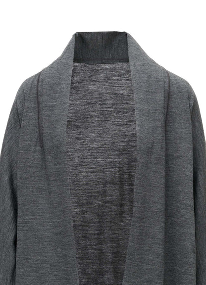 WASHABLE WOOL JERSEY CARDIGAN