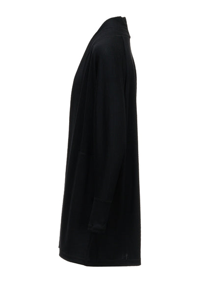 WASHABLE WOOL JERSEY CARDIGAN