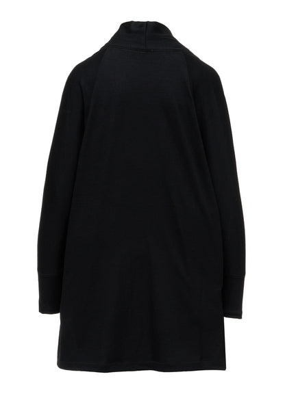 WASHABLE WOOL JERSEY CARDIGAN