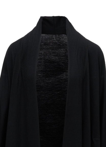 WASHABLE WOOL JERSEY CARDIGAN