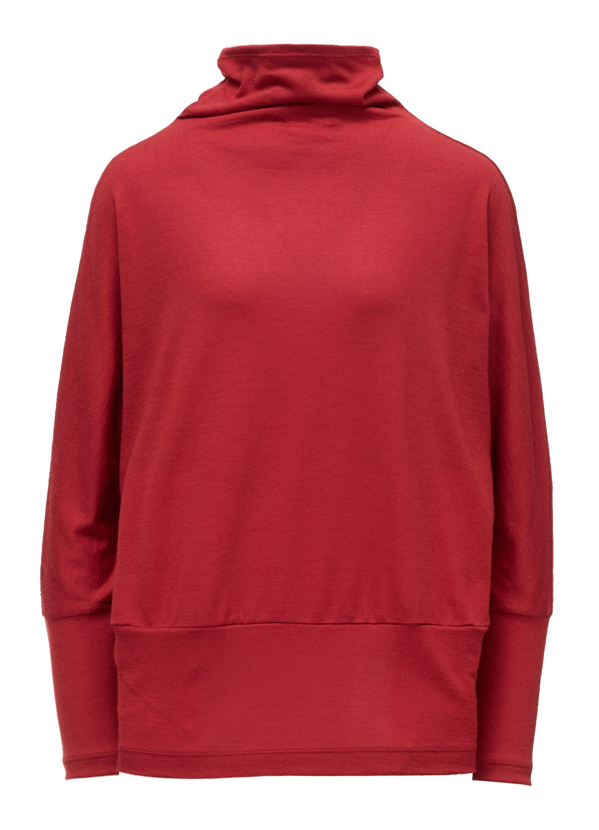 WASHABLE WOOL JERSEY PULLOVER