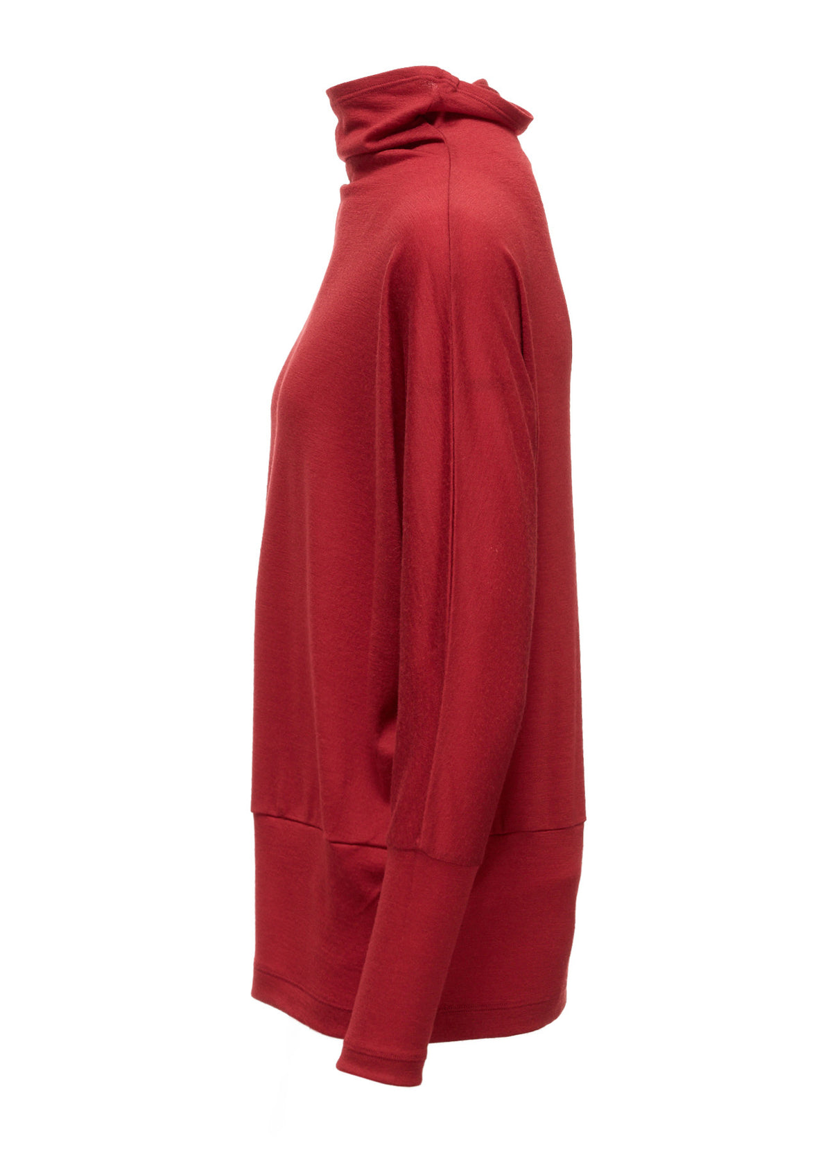 WASHABLE WOOL JERSEY PULLOVER