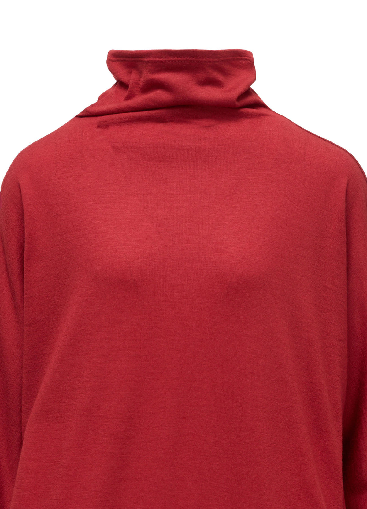 WASHABLE WOOL JERSEY PULLOVER