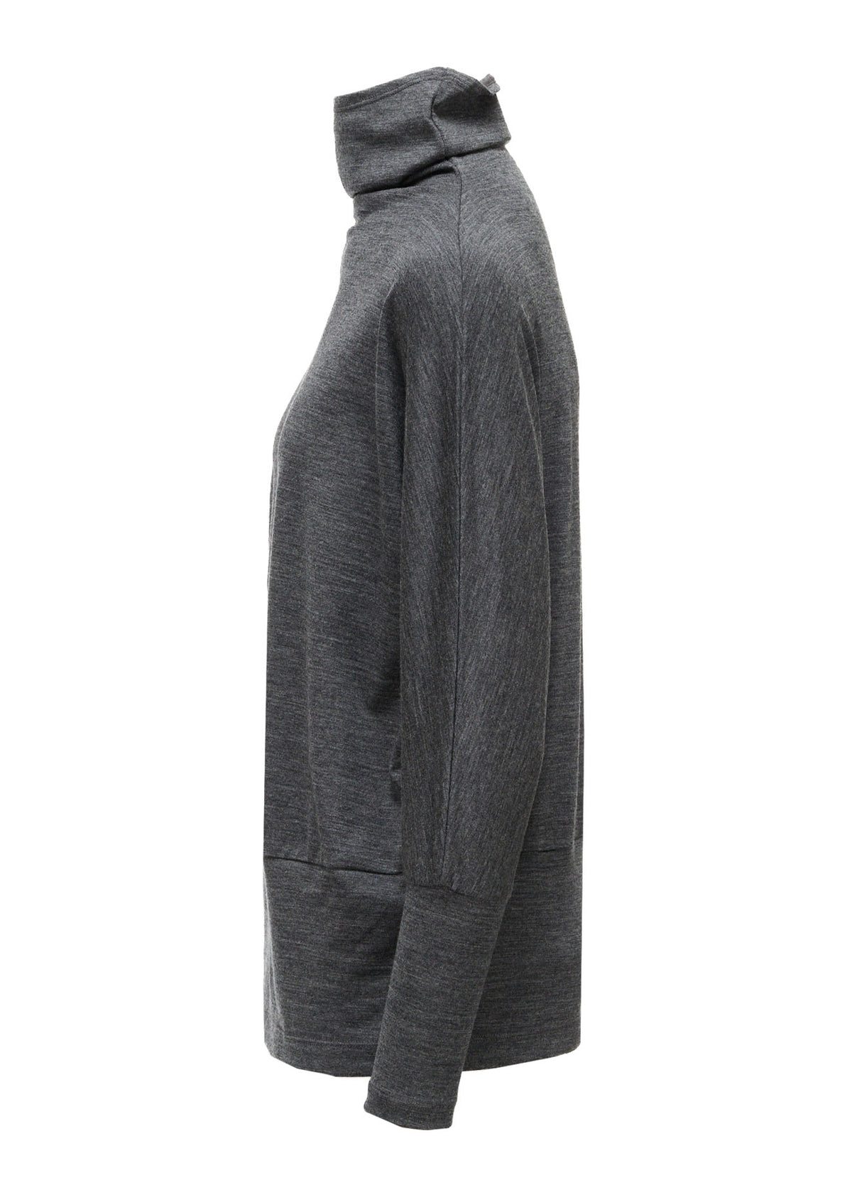 WASHABLE WOOL JERSEY PULLOVER