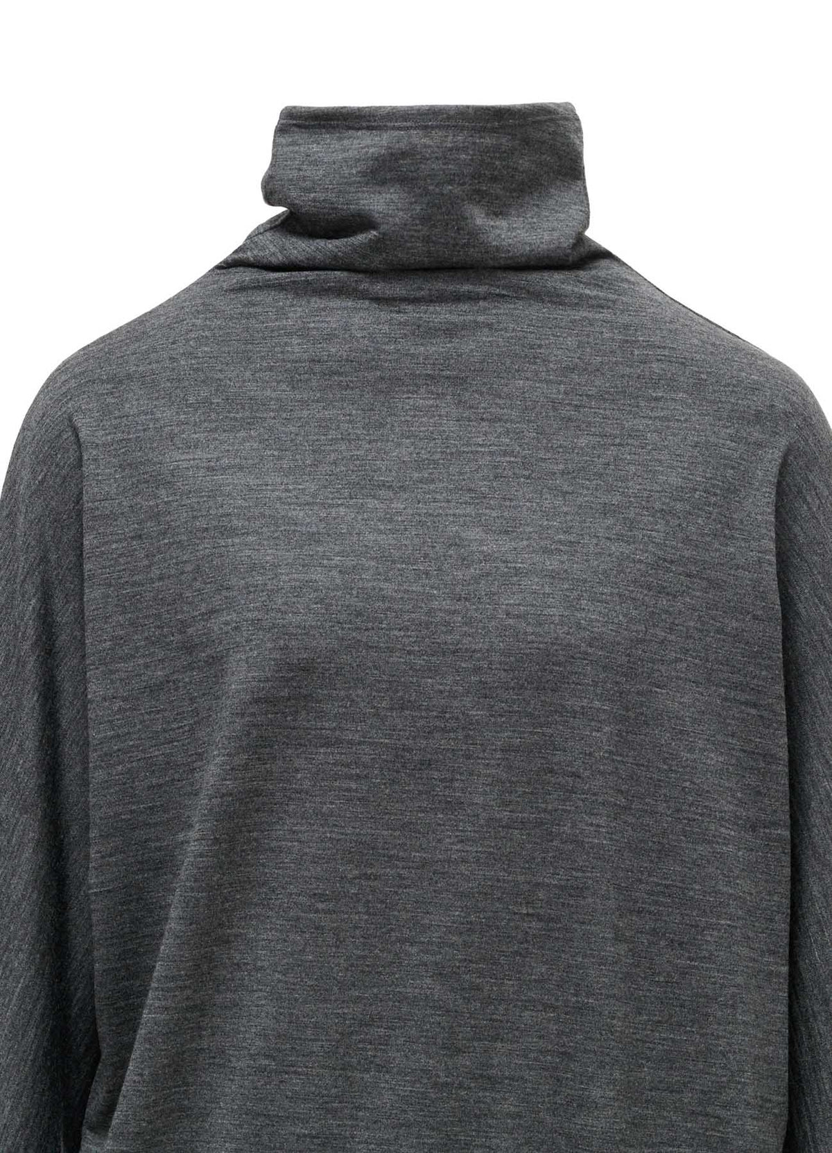 WASHABLE WOOL JERSEY PULLOVER
