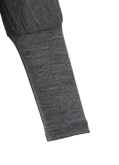 WASHABLE WOOL JERSEY PULLOVER