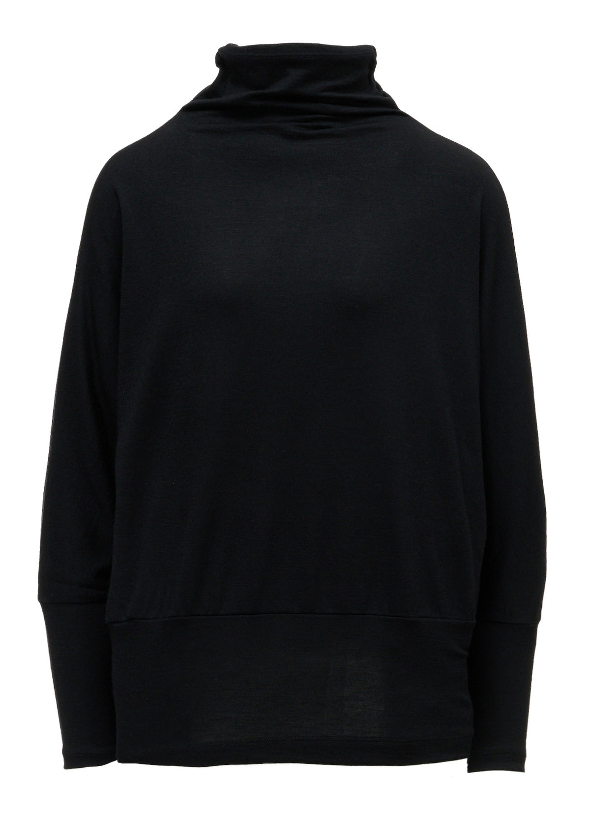 WASHABLE WOOL JERSEY PULLOVER