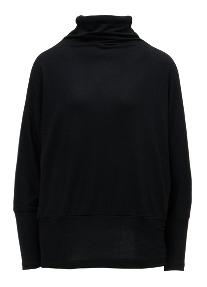 WASHABLE WOOL JERSEY PULLOVER