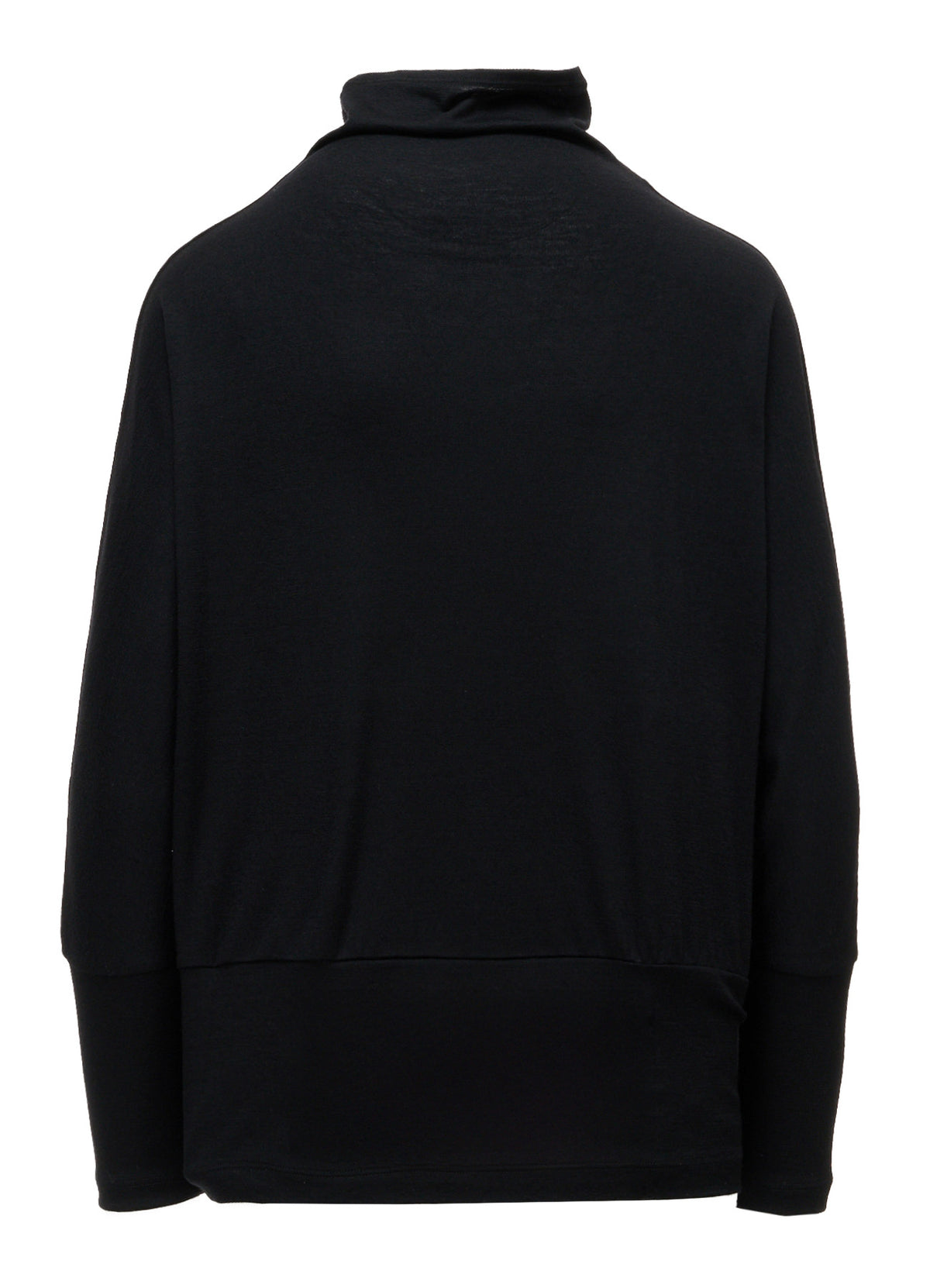 WASHABLE WOOL JERSEY PULLOVER