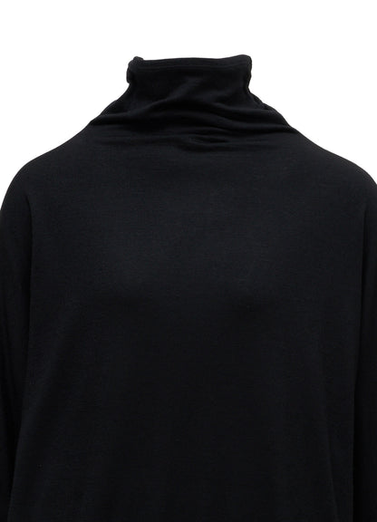 WASHABLE WOOL JERSEY PULLOVER