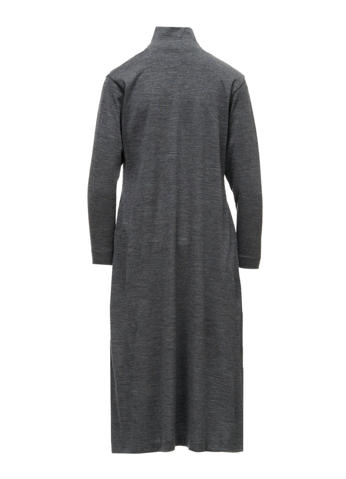 WASHABLE WOOL JERSEY HIGH NECK ONE PIECE