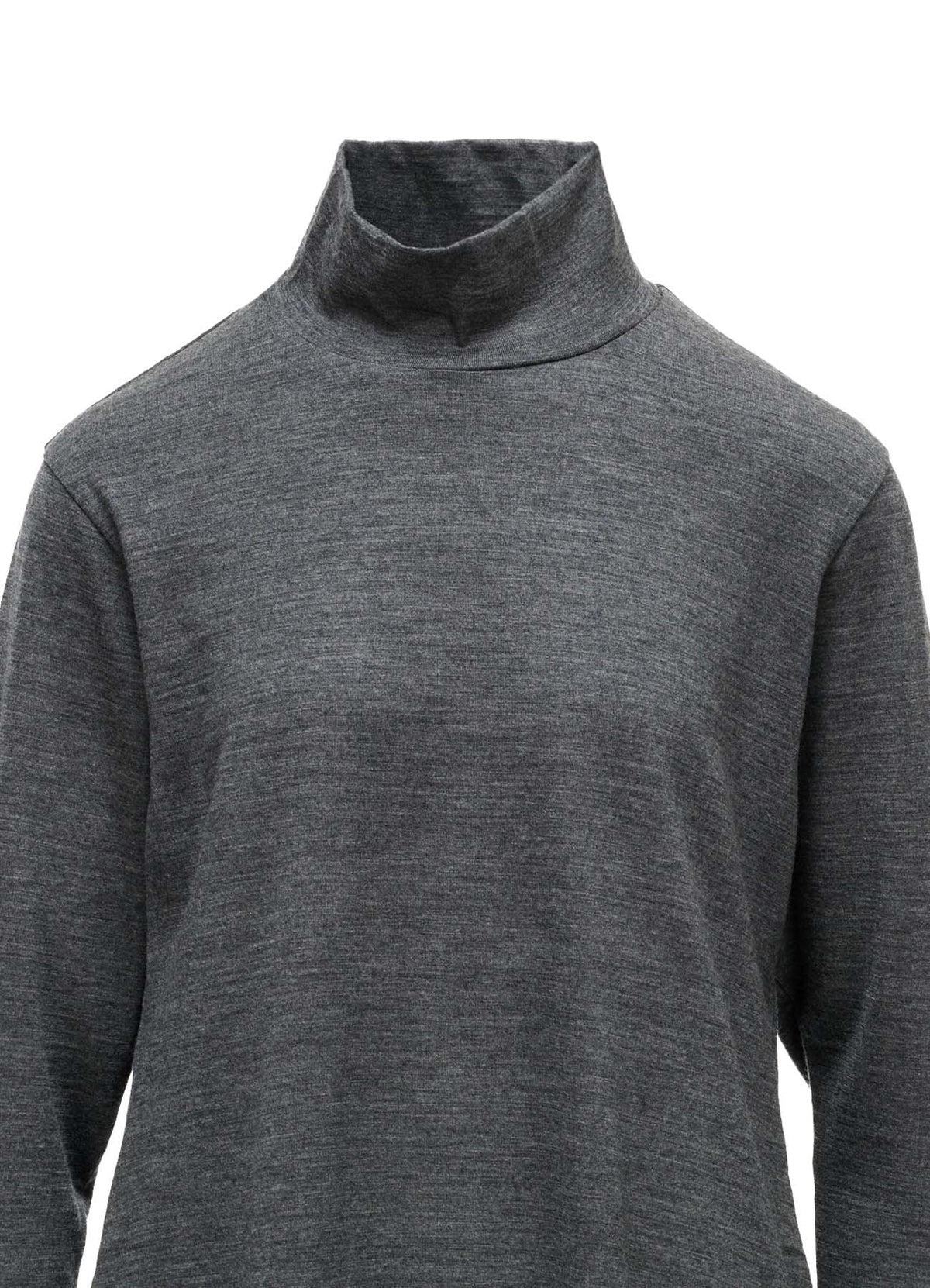 WASHABLE WOOL JERSEY HIGH NECK ONE PIECE
