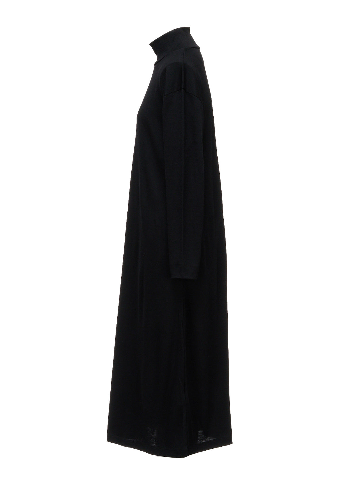 WASHABLE WOOL JERSEY HIGH NECK ONE PIECE