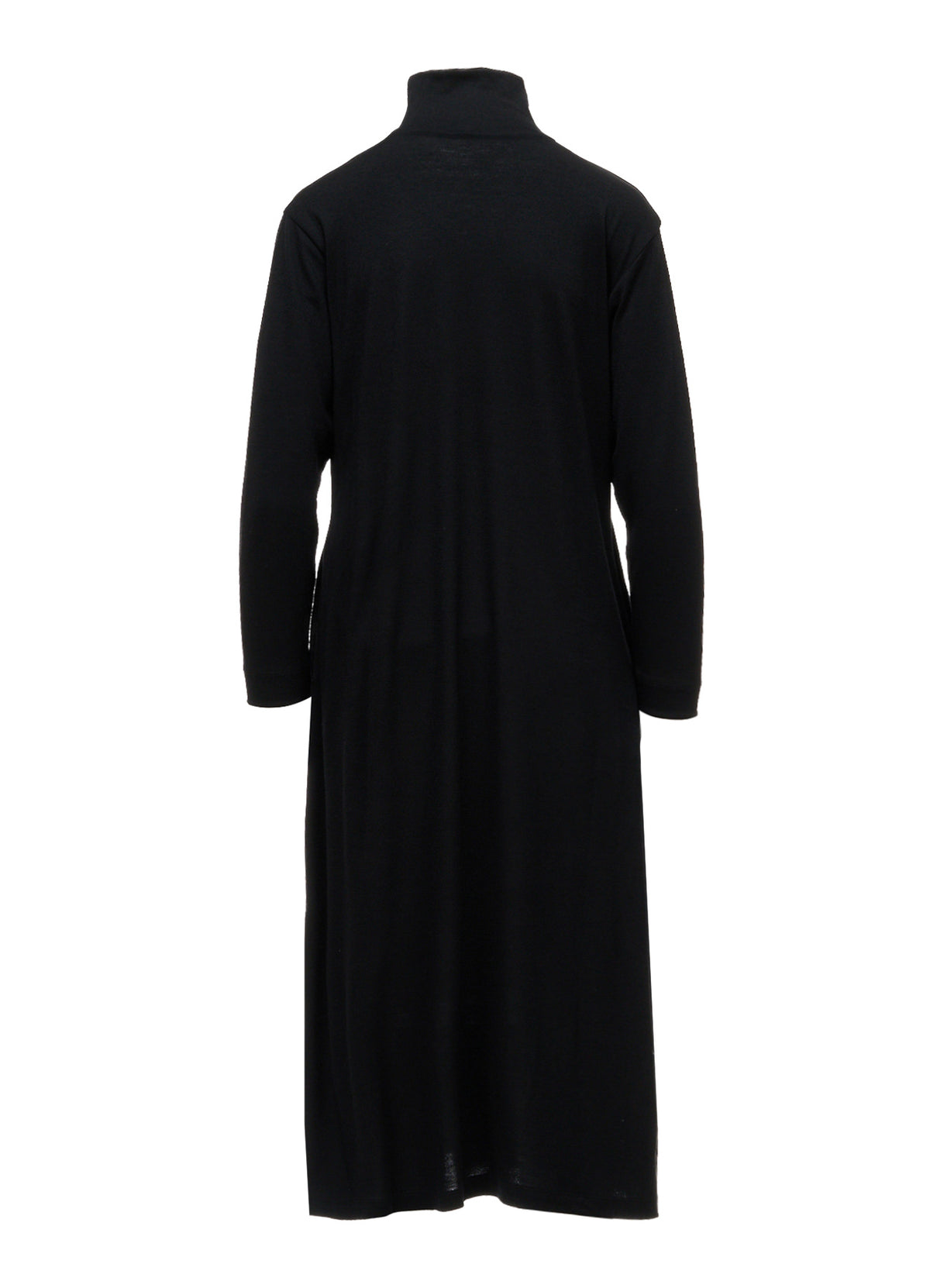 WASHABLE WOOL JERSEY HIGH NECK ONE PIECE
