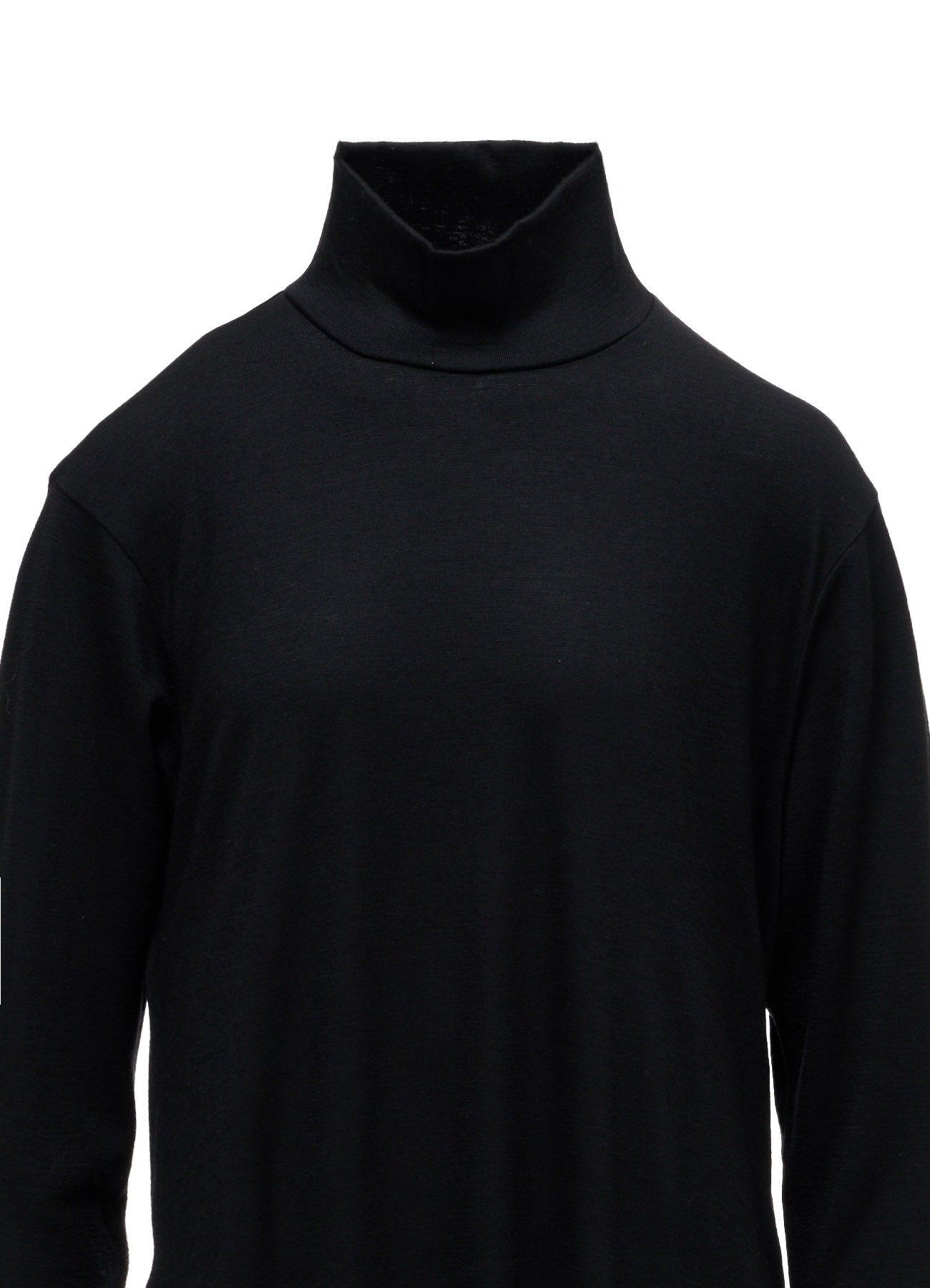 WASHABLE WOOL JERSEY HIGH NECK ONE PIECE – THE SHOP YOHJI YAMAMOTO