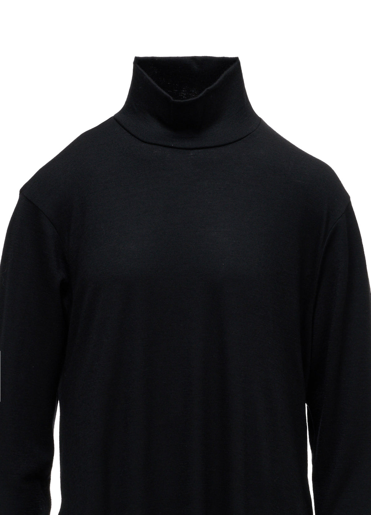 WASHABLE WOOL JERSEY HIGH NECK ONE PIECE