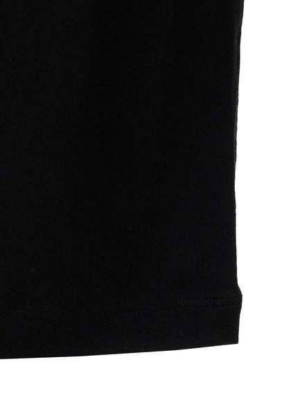 WASHABLE WOOL JERSEY HIGH NECK ONE PIECE