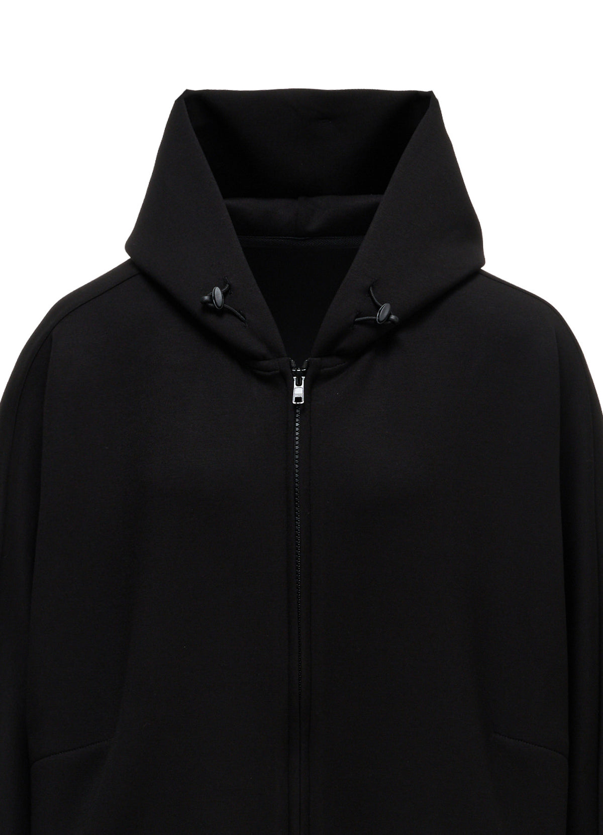 CARDBOARD HOOD ZIP BLOUSON