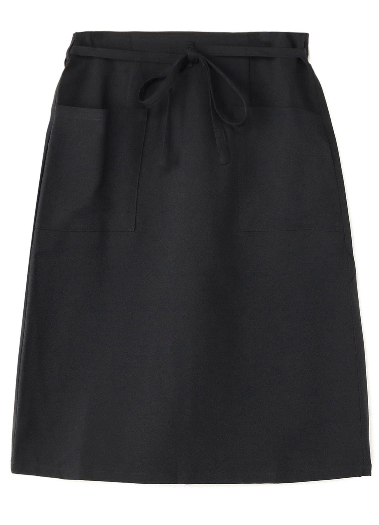 POLYESTER CHAMBRAY WRAP APRON