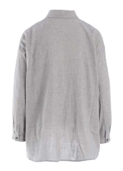DOUBLE GAUZE LONG SLEEVE SHIRT (M)